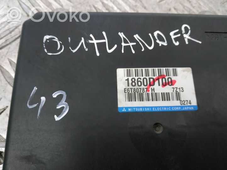 Mitsubishi Outlander Moottorin ohjainlaite/moduuli 1860D100
