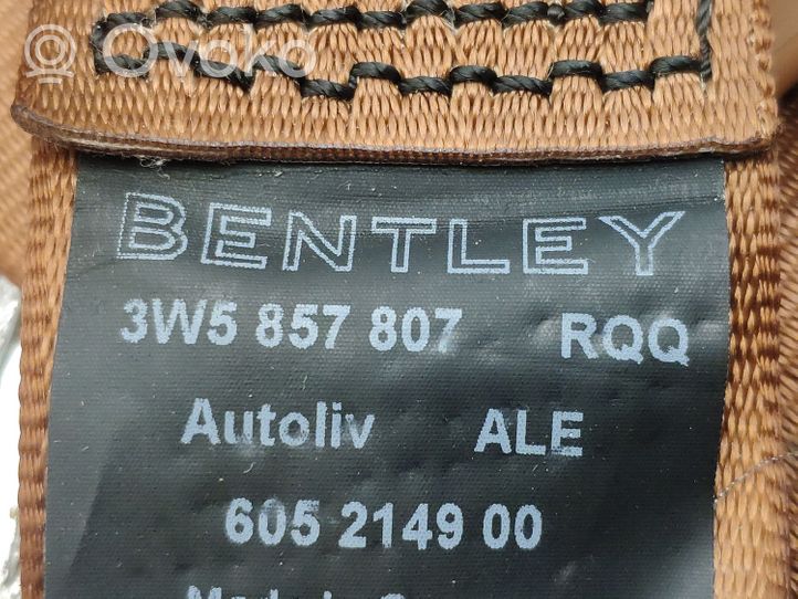 Bentley Flying Spur Keskipaikan turvavyö (takaistuin) 602918200D