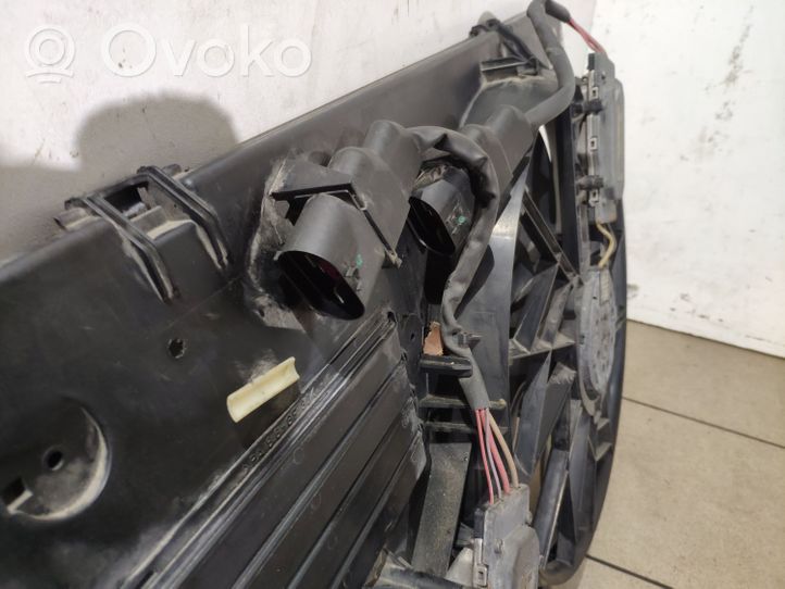 Porsche Cayenne (9PA) Elektrisks radiatoru ventilators 7L0121207D