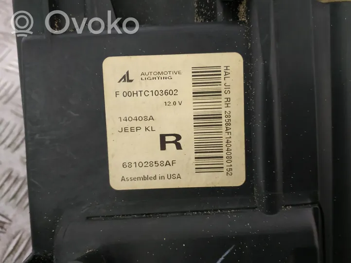 Jeep Cherokee Lampa przednia 68102858AF