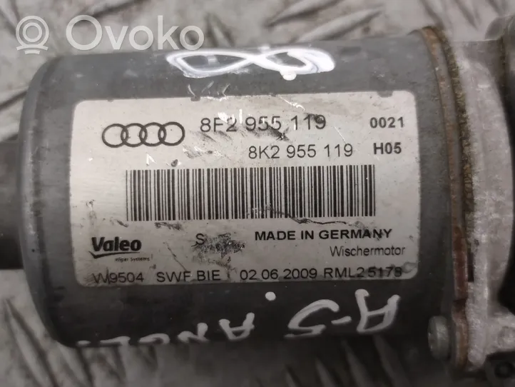 Audi A5 8T 8F Valytuvų varikliukas 8F2955119