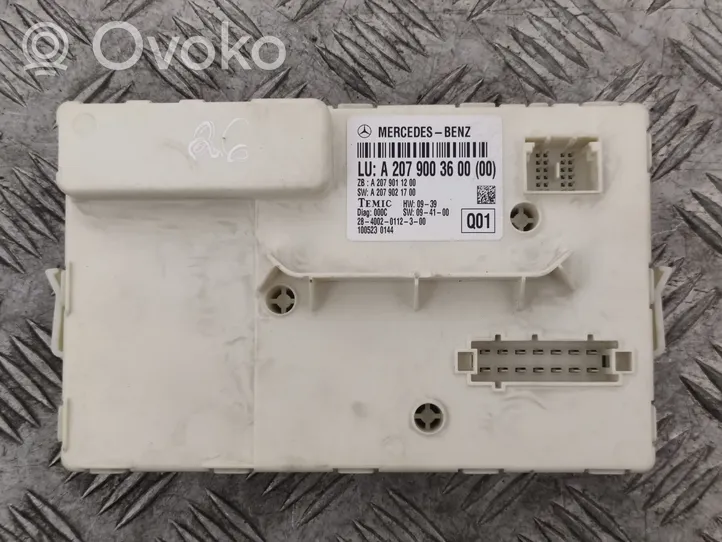 Mercedes-Benz E A207 Door control unit/module A2079003600