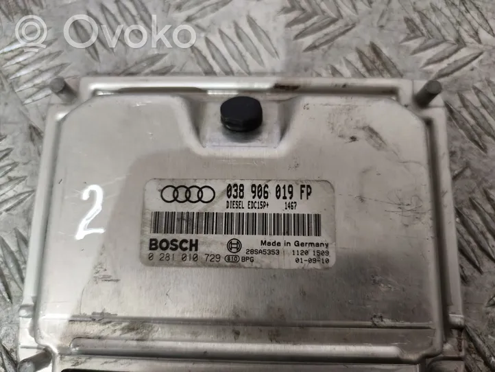 Audi A4 S4 B6 8E 8H Sterownik / Moduł ECU 038906019FP