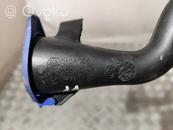 Volvo V60 Rurka wlewu płynu do spryskiwaczy szyb 31253224