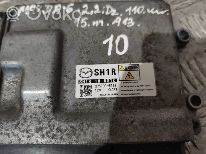 Mazda 6 Calculateur moteur ECU SH1R18881K