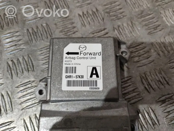 Mazda 6 Airbag control unit/module GHR157K30