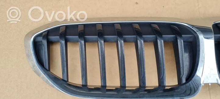 BMW 3 G20 G21 Grille calandre supérieure de pare-chocs avant 511319297610