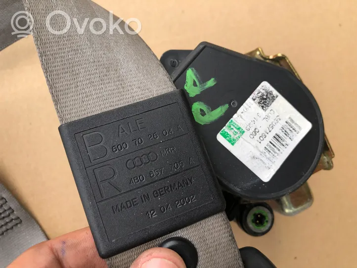 Audi A6 S6 C5 4B Ceinture de sécurité avant 4B0857706