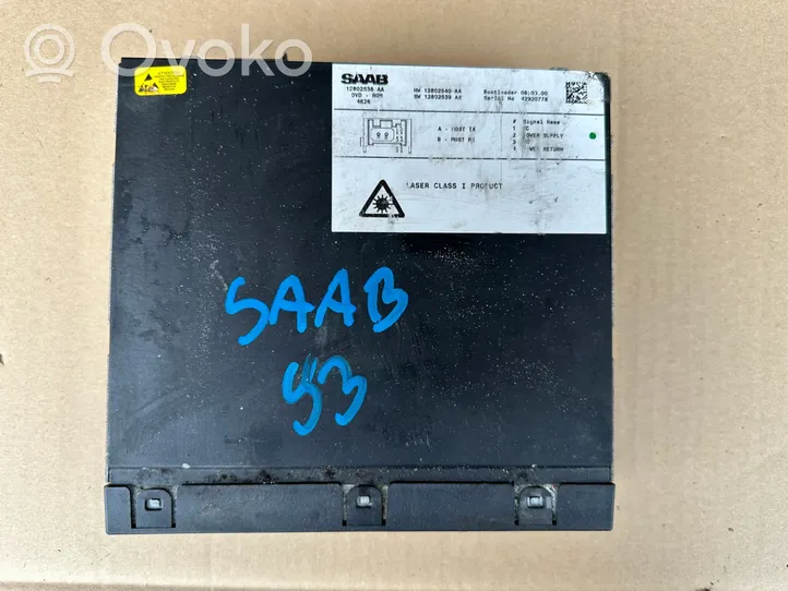 Saab 9-3 Ver2 Unità di navigazione lettore CD/DVD 12802540