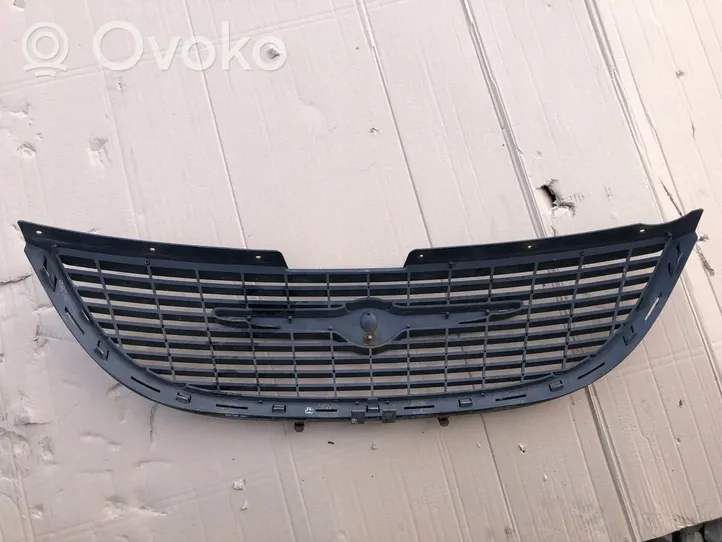 Chrysler Grand Voyager IV Grille calandre supérieure de pare-chocs avant 4857522AA