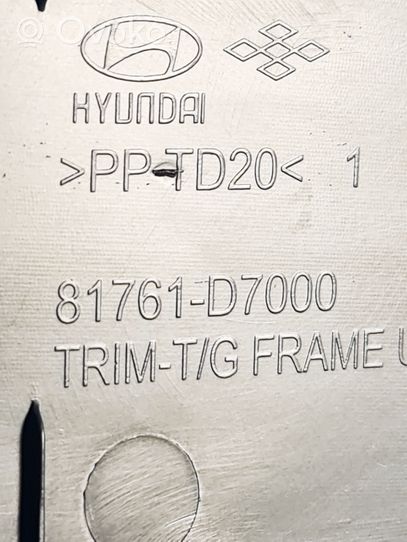 Hyundai Tucson TL Muu vararenkaan verhoilun elementti 81761D7000