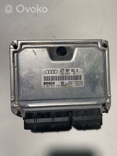 Audi A6 Allroad C5 Unité de commande, module ECU de moteur 4Z7907401A