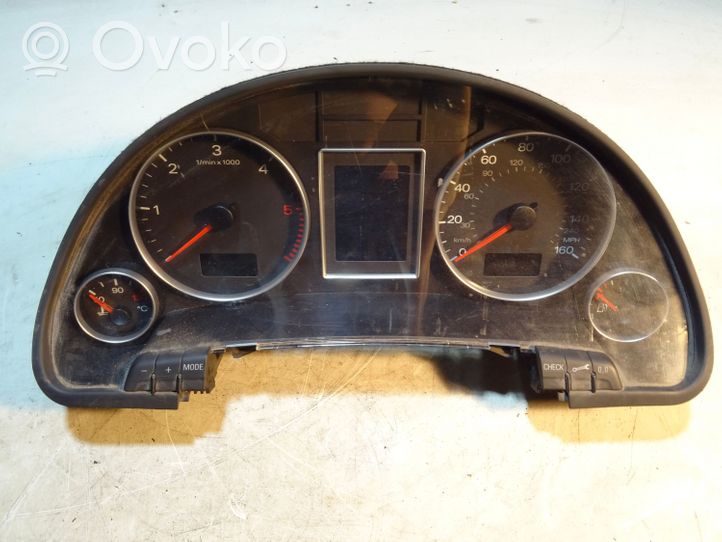 Audi A4 S4 B7 8E 8H Compteur de vitesse tableau de bord 0263626410