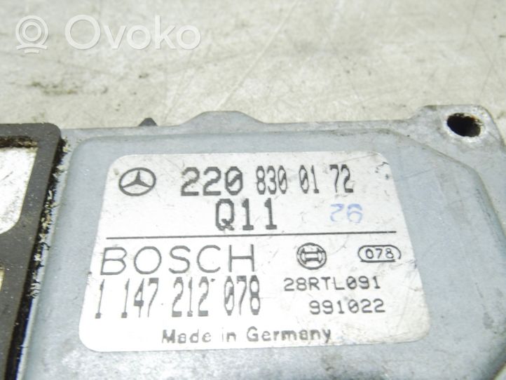 Mercedes-Benz S W220 Czujnik jakości powietrza 2208300172