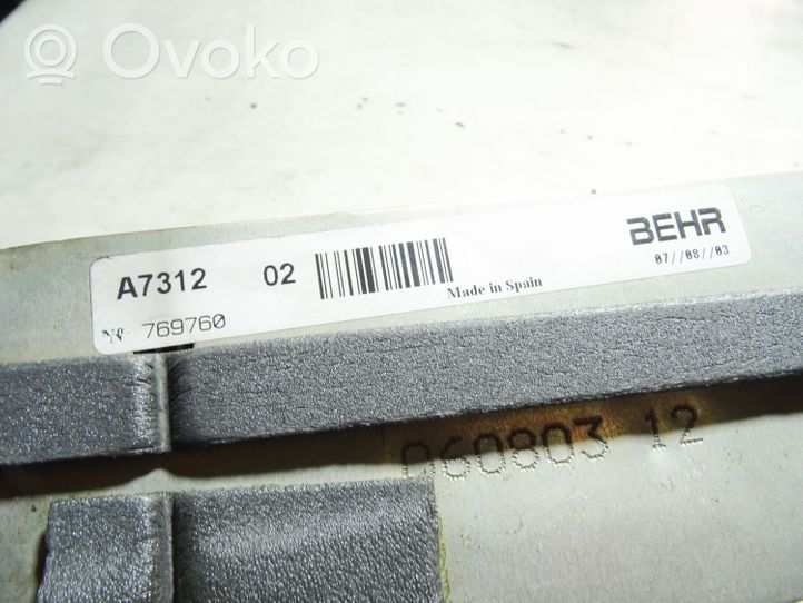 Opel Zafira A Oro kondicionieriaus radiatorius aušinimo A7312