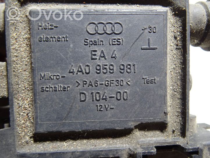 Audi A6 S6 C5 4B Oven keskuslukituksen ohjausyksikön moduuli 4A0959981