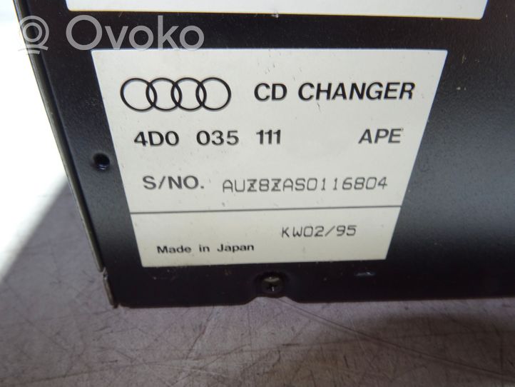 Audi A8 S8 D2 4D Caricatore CD/DVD 4D0035111