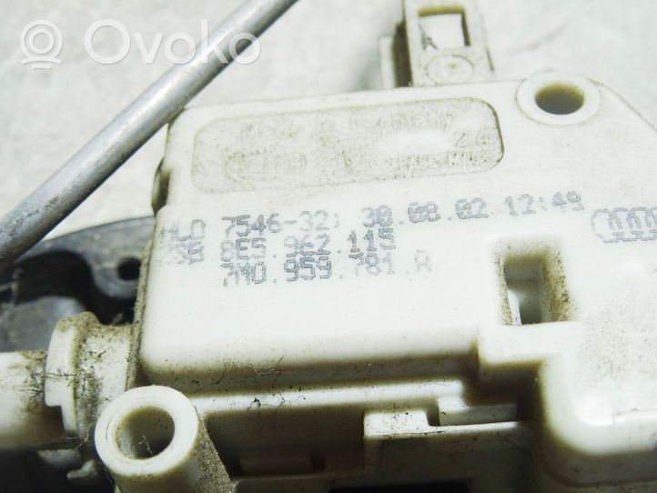 Audi A2 Stellmotor Zentralverriegelung 8E5962115