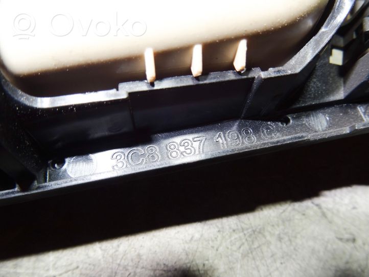 Volkswagen PASSAT CC Maniglia interna per portiera anteriore 3C8837114G