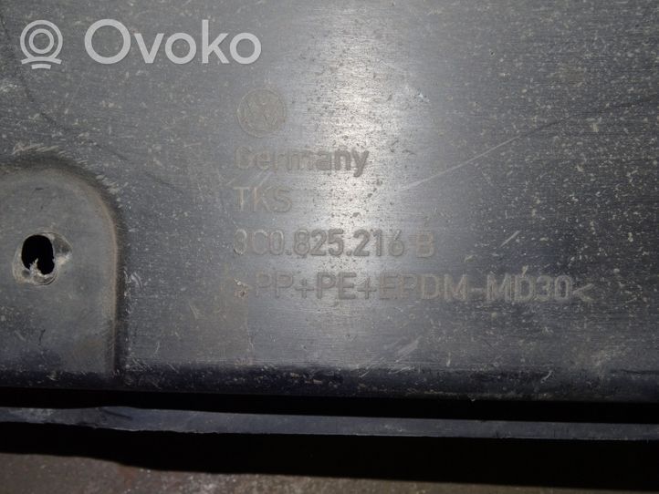 Volkswagen PASSAT B6 Alustakaukalon verhoilu 3C0825216B