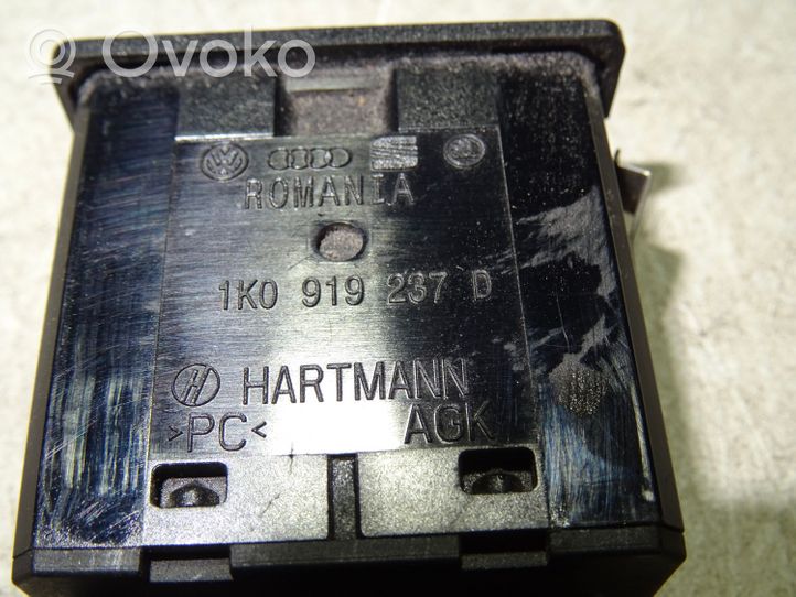 Audi A4 S4 B8 8K Interruptor de encendido/apagado del airbag de pasajero 1K0919237D