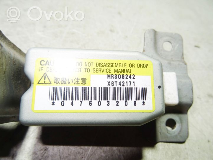 Mitsubishi Galant Sensore d’urto/d'impatto apertura airbag X6T42171