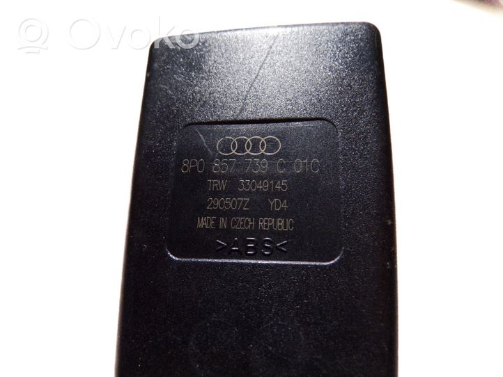 Audi A3 S3 A3 Sportback 8P Boucle de ceinture de sécurité arrière centrale 8P0857739C