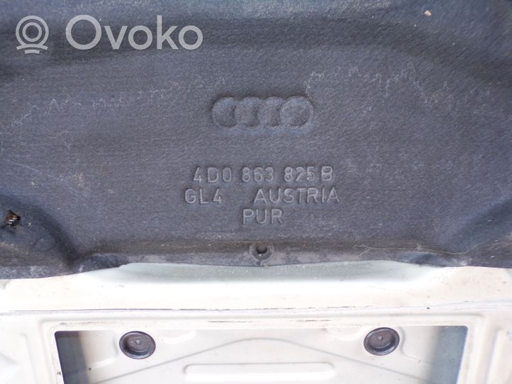 Audi A8 S8 D2 4D Pokrywa przednia / Maska silnika 4D0863825B