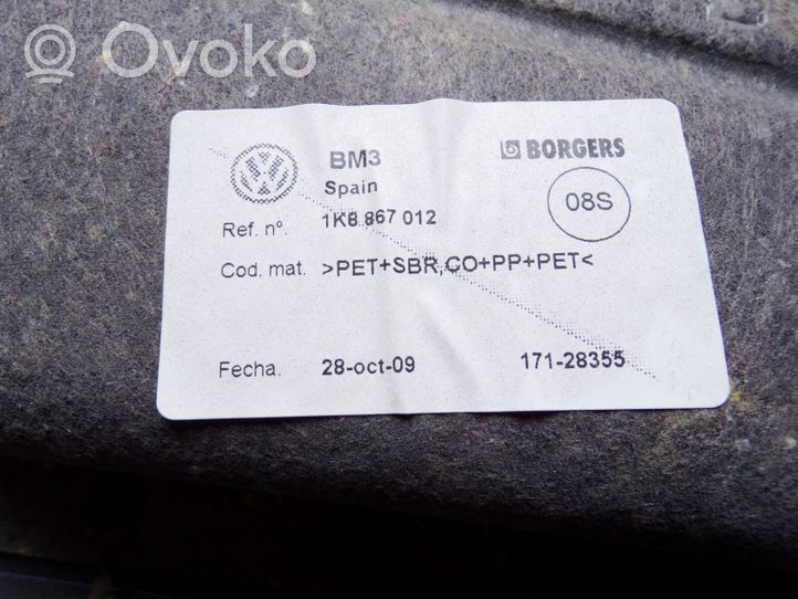 Volkswagen Scirocco Boczki / Poszycie drzwi przednich 1K8867012BC