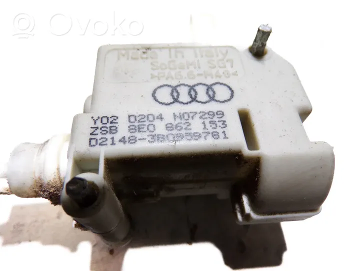 Audi A4 S4 B6 8E 8H Moteur verrouillage centralisé 8E0862153