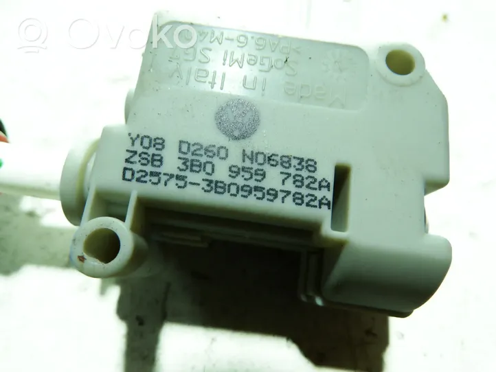 Audi A6 S6 C6 4F Verrouillage du bouchon du réservoir de carburant 3B0959782A