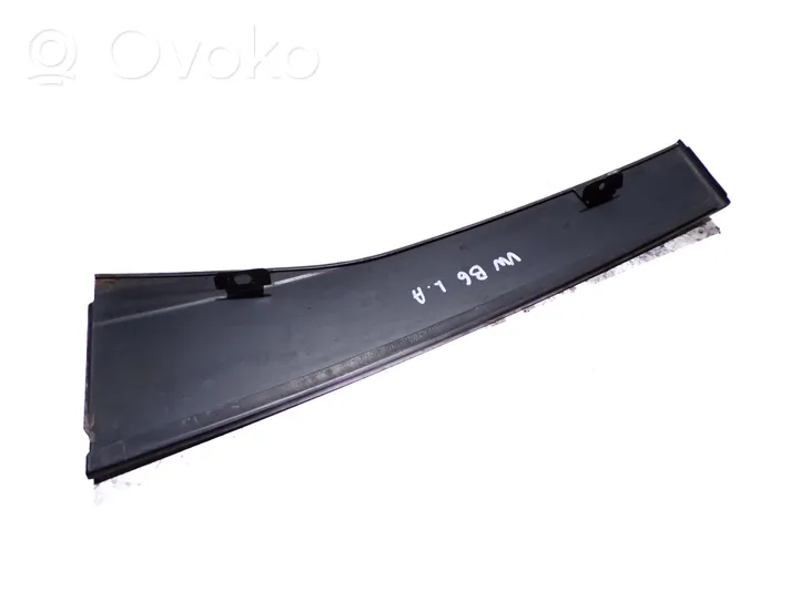 Volkswagen PASSAT B6 Rear door glass trim molding 3C9839904B