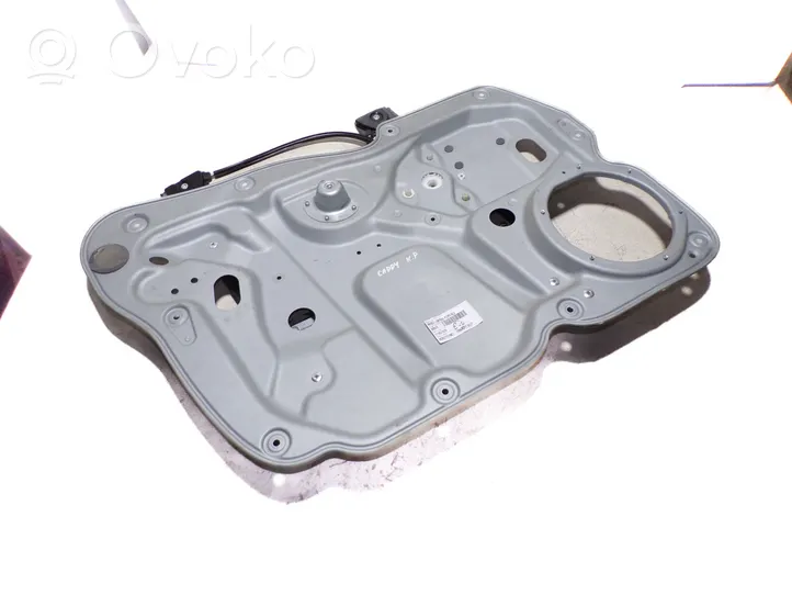 Volkswagen Caddy Mechanizm podnoszenia szyby przedniej bez silnika 1T0837755M