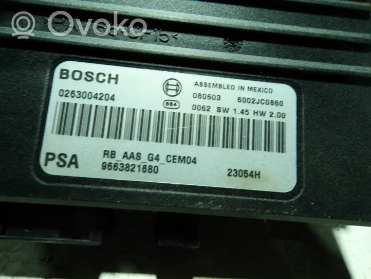 Citroen C5 Parking PDC control unit/module 9663821680