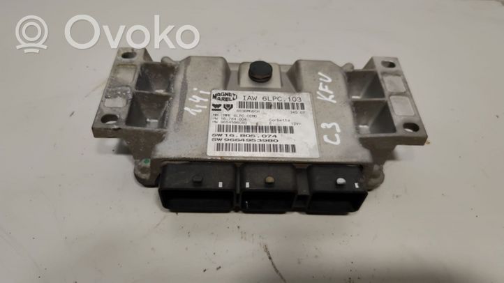 Citroen C3 Sterownik / Moduł tylnego zawieszenia pneumatycznego 6S3BMGBCH