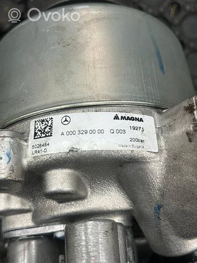 Mercedes-Benz SL AMG R231 Ohjaustehostimen pumppu A0003290000