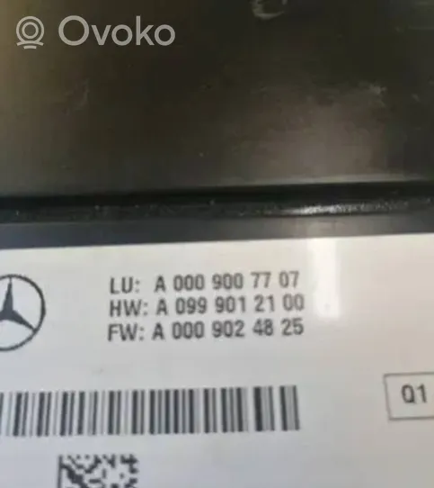 Mercedes-Benz E C207 W207 Kameros valdymo blokas A0009007707