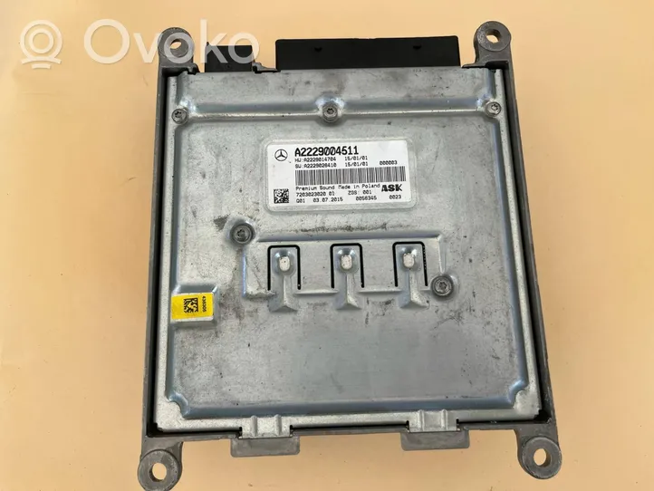 Mercedes-Benz S C217 Amplificatore A2229004511