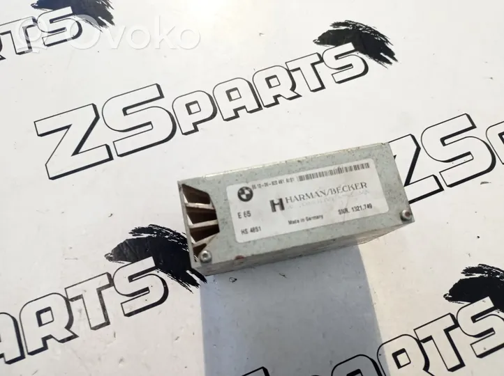 BMW 5 E60 E61 Moduł / Sterownik dziku audio HiFi 1321749