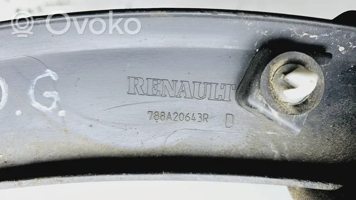 Renault Captur Takalokasuojan koristelista 788A20643R