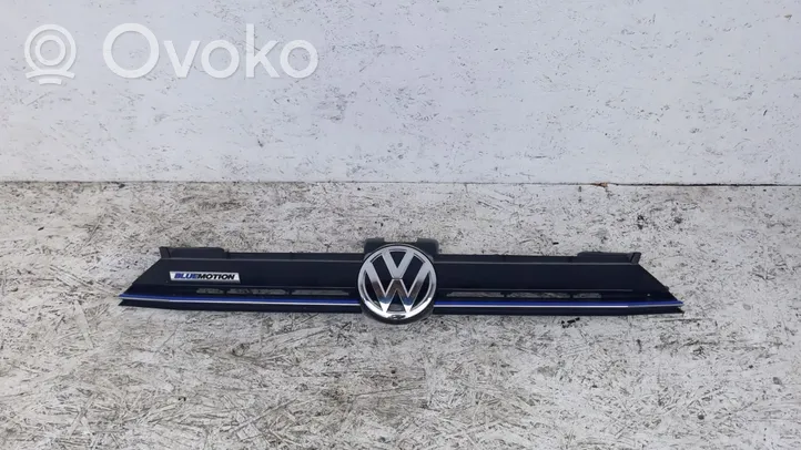 Volkswagen Golf Sportsvan Etupuskurin ylempi jäähdytinsäleikkö 