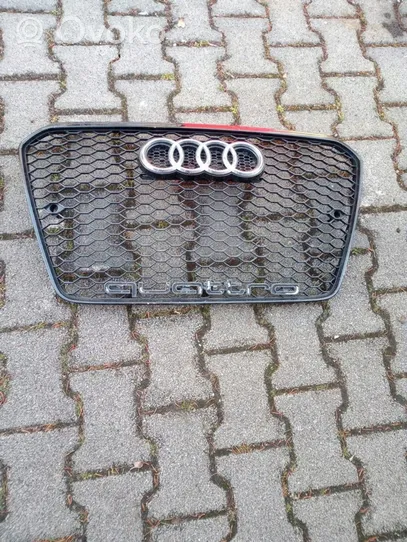 Audi RS7 C7 Grille calandre supérieure de pare-chocs avant 4G8853651C