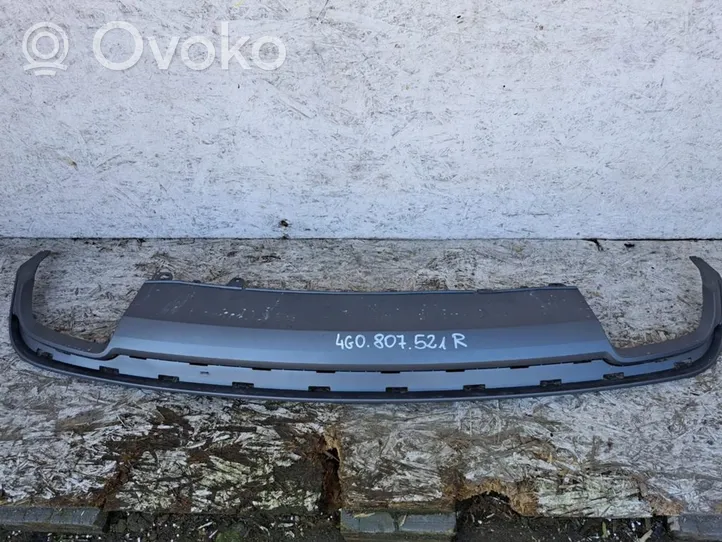 Audi A6 C7 Moldura inferior del parachoques trasero 4G0807521T