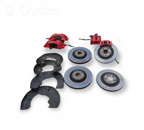 Audi A6 S6 C7 4G Set dischi freno e pinze 