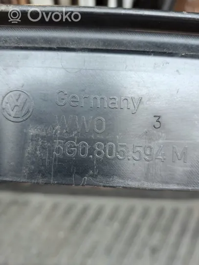 Volkswagen Golf VII Jäähdyttimen kehyksen suojapaneeli 5G0805594M