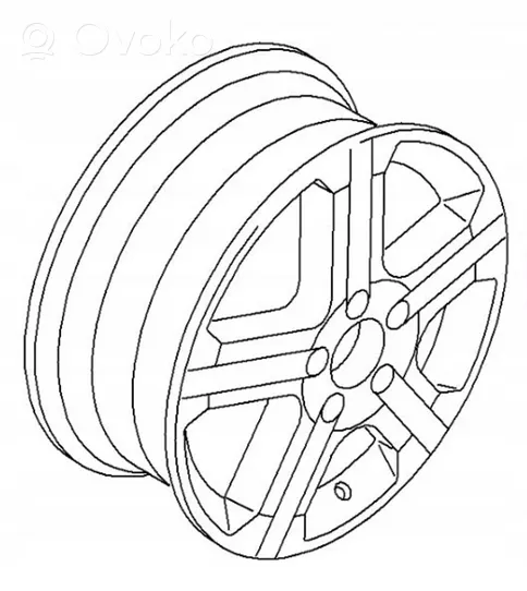 Audi A4 S4 B8 8K R16 alloy rim 