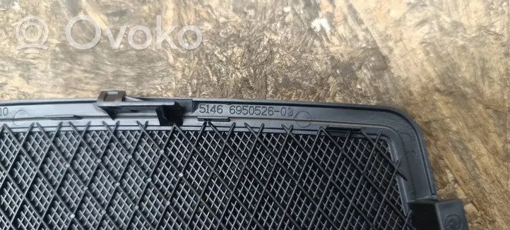 BMW 3 E90 E91 Maskownica głośnika półki tylnej bagażnika 6950526