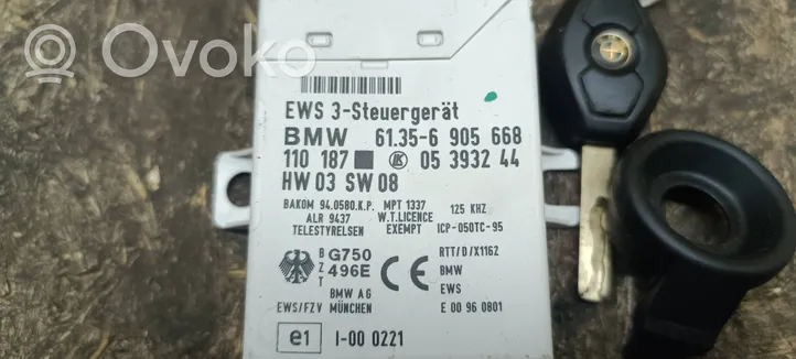 BMW 3 E46 Unité de commande dispositif d'immobilisation 6905668