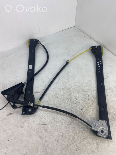 Volkswagen Golf Sportsvan Front window lifting mechanism without motor 510837461E