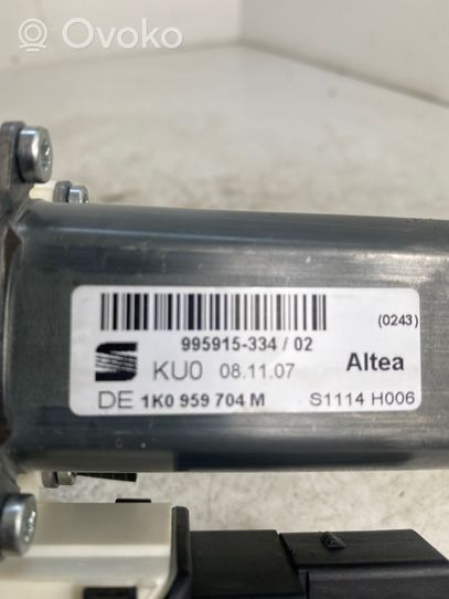 Seat Altea XL Takaoven ikkunan nostomoottori 1K0959704M